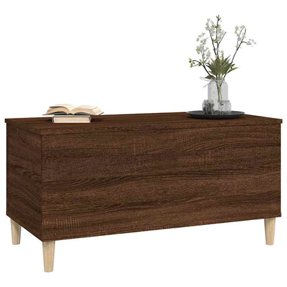 Coffee Table Brown Oak 90x44,5x45 cm Engineered Wood