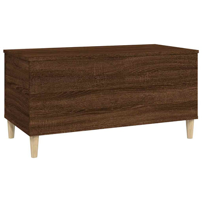 Coffee Table Brown Oak 90x44,5x45 cm Engineered Wood