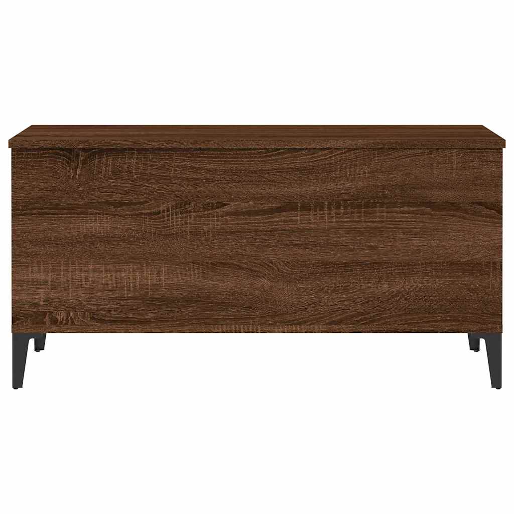 Coffee Table Brown Oak 90x44,5x45 cm Engineered Wood