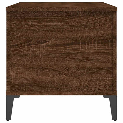 Coffee Table Brown Oak 90x44.5x45 cm Engineered Wood
