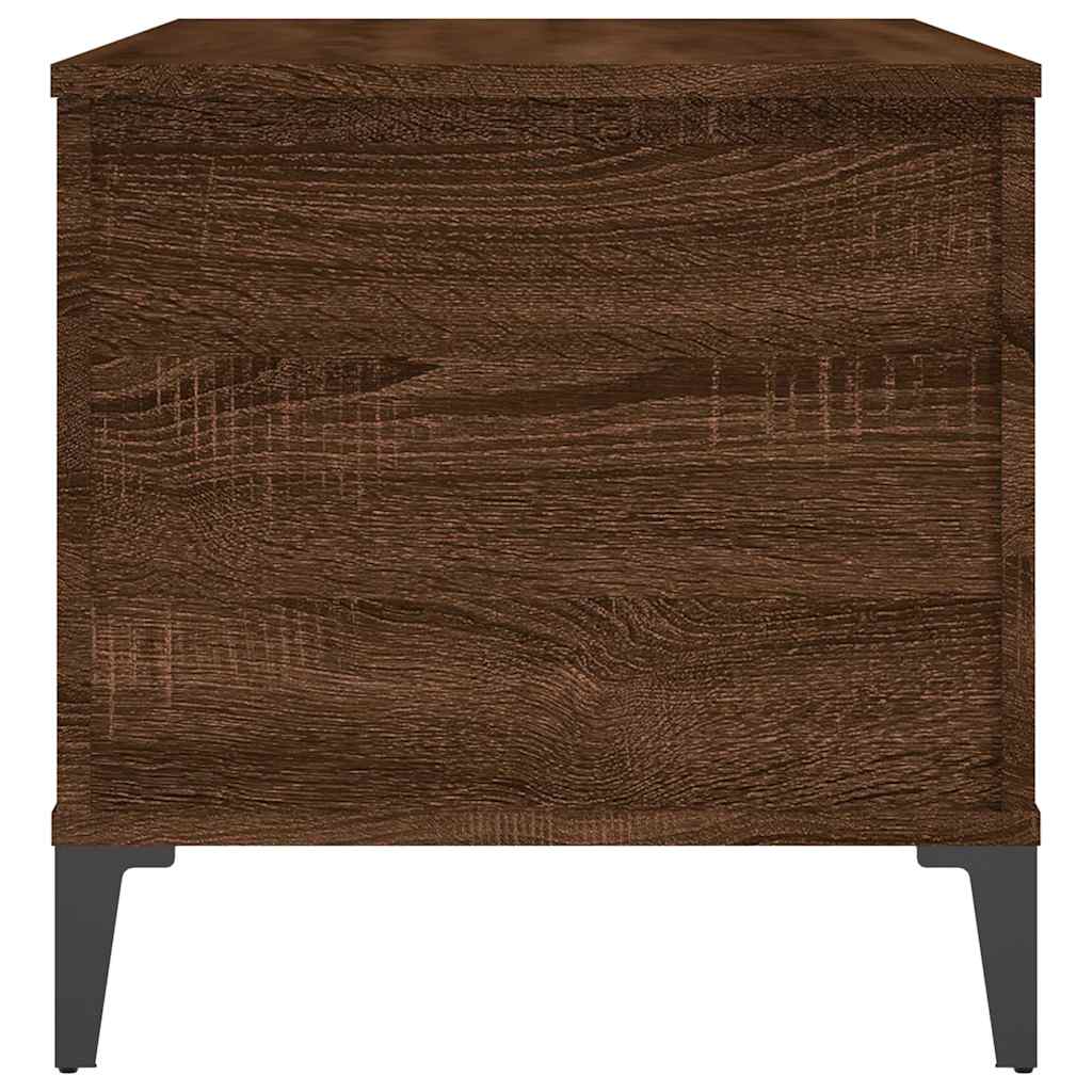 Coffee Table Brown Oak 90x44,5x45 cm Engineered Wood