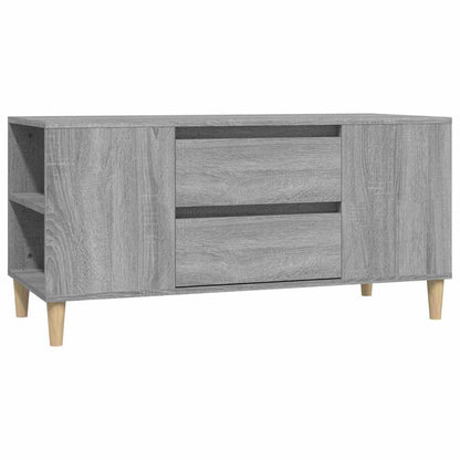 TV Cabinet Grey Sonoma 102x44,5x50 cm Engineered Wood