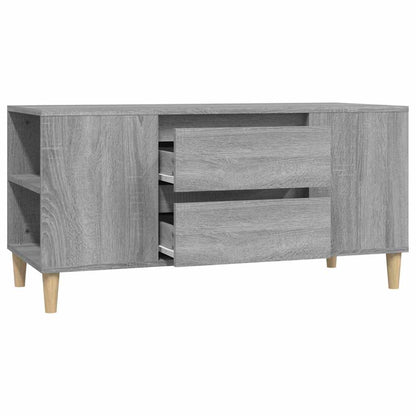 TV Cabinet Grey Sonoma 102x44,5x50 cm Engineered Wood