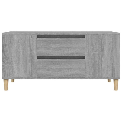TV Cabinet Grey Sonoma 102x44,5x50 cm Engineered Wood