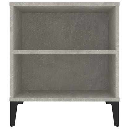 TV Cabinet Concrete Grey 102x44,5x50 cm Engineered Wood