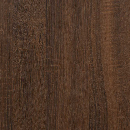 TV Cabinet Brown Oak 102x44,5x50 cm Engineered Wood