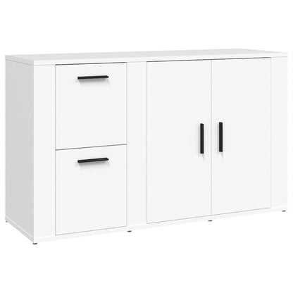 Sideboard White 100x33x59,5 cm Engineered Wood