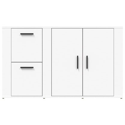Sideboard White 100x33x59,5 cm Engineered Wood