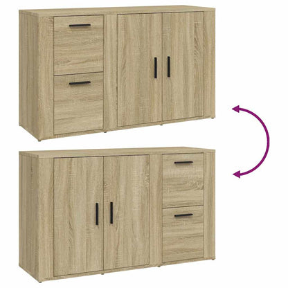 Sideboard Sonoma Oak 100x33x59,5 cm Engineered Wood