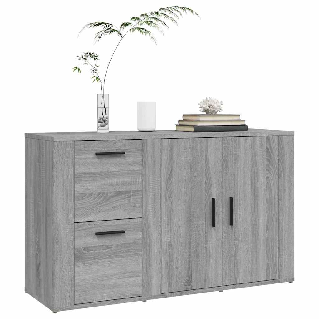 Sideboard Grey Sonoma 100x33x59,5 cm Engineered Wood