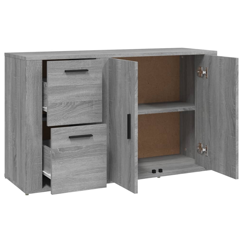 Sideboard Grey Sonoma 100x33x59.5 cm Engineered Wood