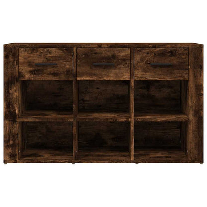 Sideboard Smoked Oak 100x30x59,5 cm Engineered Wood