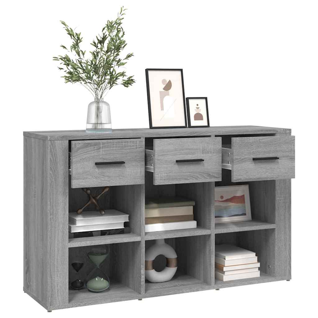 Sideboard Grey Sonoma 100x30x59,5 cm Engineered Wood