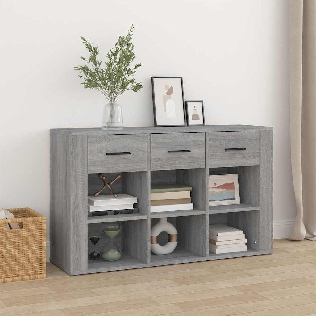 Sideboard Grey Sonoma 100x30x59,5 cm Engineered Wood