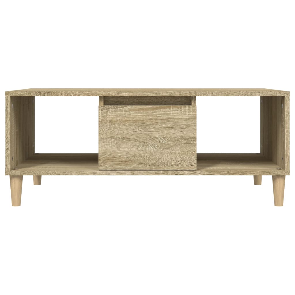 Coffee Table Sonoma Oak 90x50x36,5 cm Engineered Wood