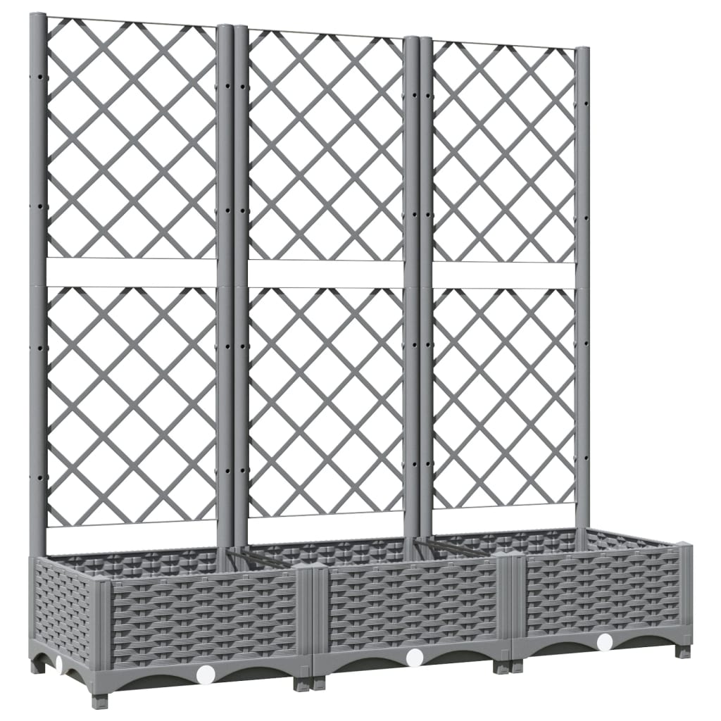 Garden Planter | Light grey | Polypropylene | Large | Planters