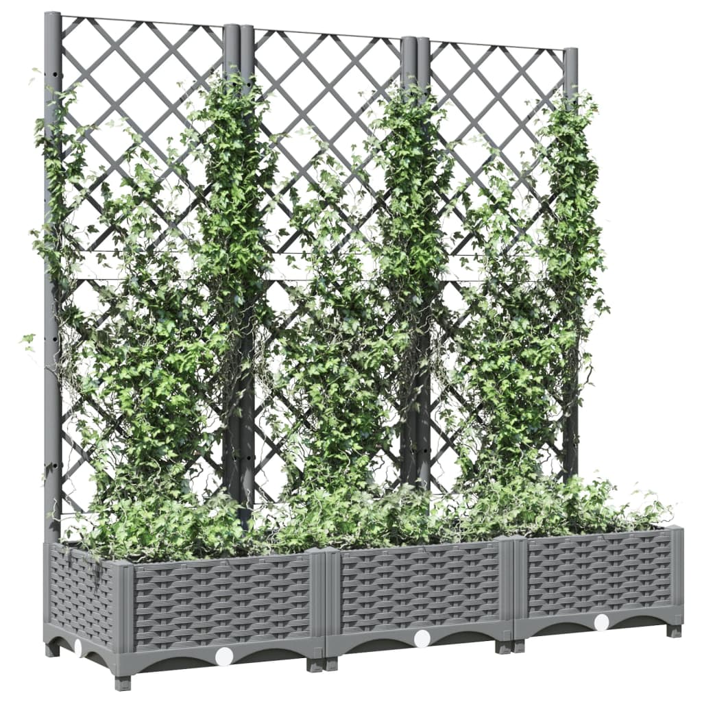 Garden Planter | Light grey | Polypropylene | Large | Planters