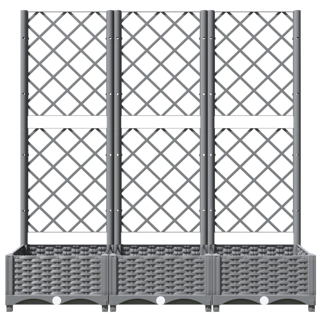 Garden Planter | Light grey | Polypropylene | Large | Planters