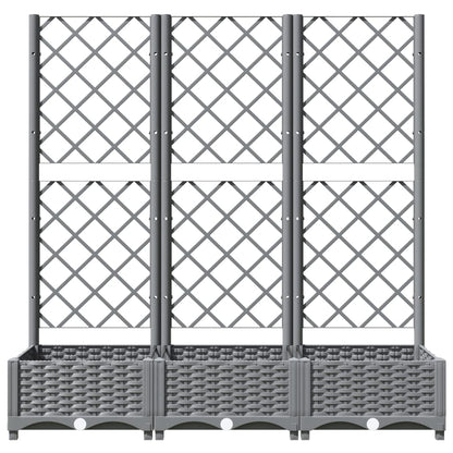Garden Planter | Light grey | Polypropylene | Large | Planters