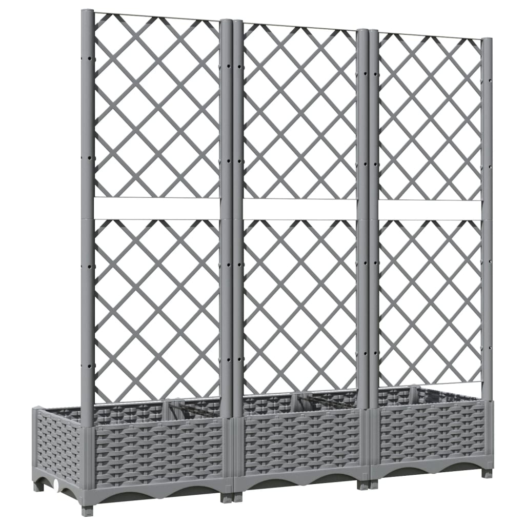 Garden Planter | Light grey | Polypropylene | Large | Planters