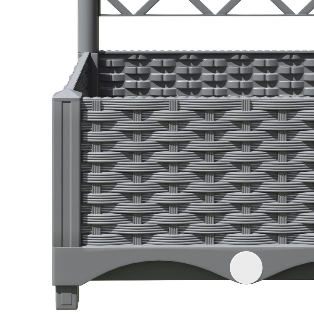 Garden Planter | Light grey | Polypropylene | Large | Planters
