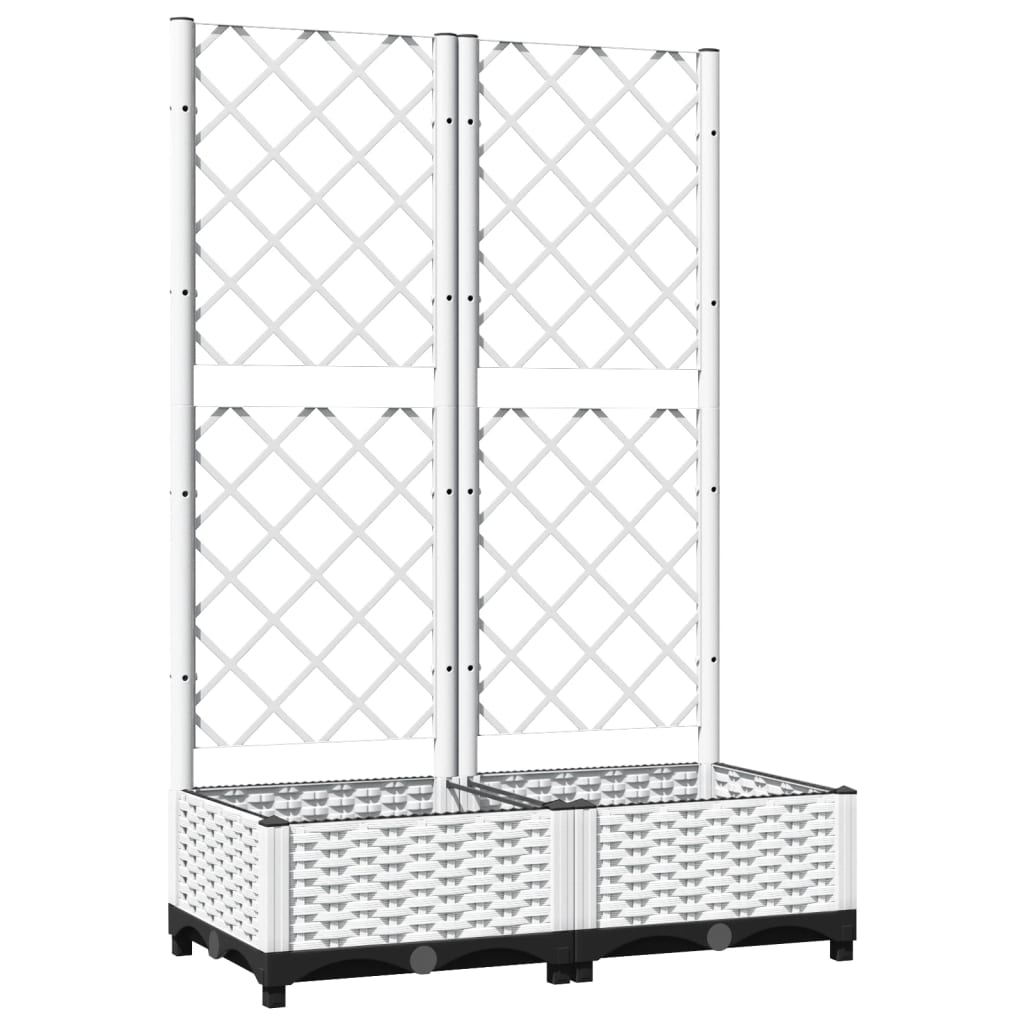 Garden Planter | White | Polypropylene | Large | Planters