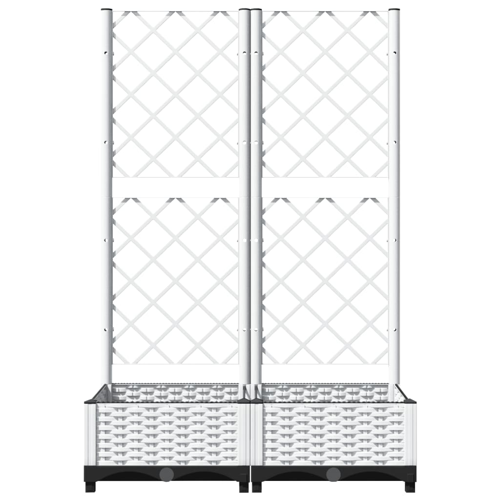 Garden Planter | White | Polypropylene | Large | Planters