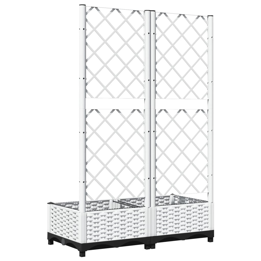 Garden Planter | White | Polypropylene | Large | Planters