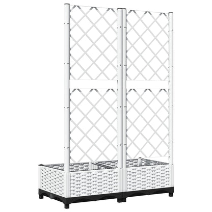 Garden Planter | White | Polypropylene | Large | Planters