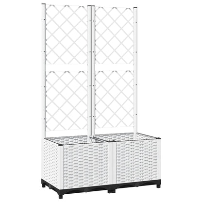 Garden Planter | White | Polypropylene | Medium | Planters