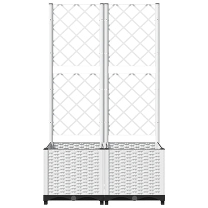 Garden Planter | White | Polypropylene | Medium | Planters