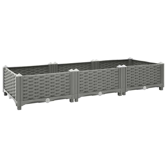 Raised Bed 120x40x23 cm Polypropylene