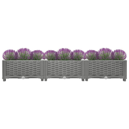 Raised Bed 120x40x23 cm Polypropylene