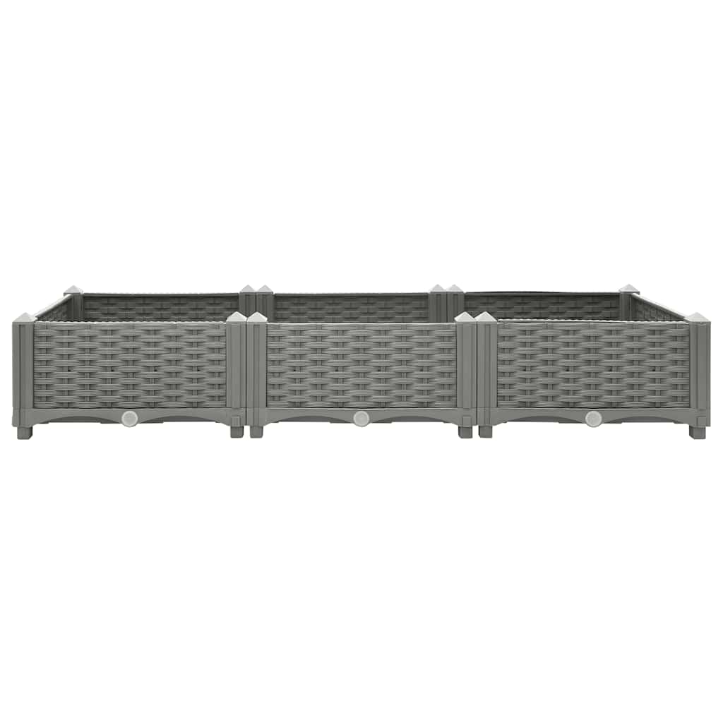 Raised Bed 120x40x23 cm Polypropylene
