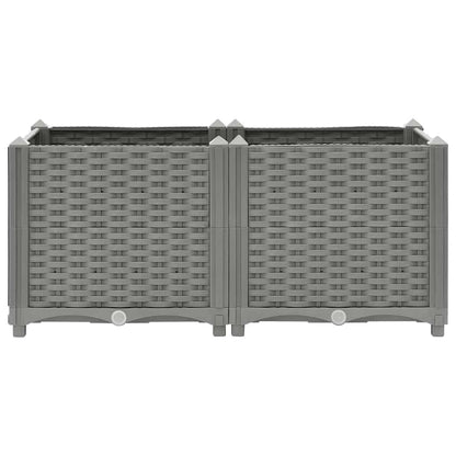 Raised Bed 80x40x38 cm Polypropylene