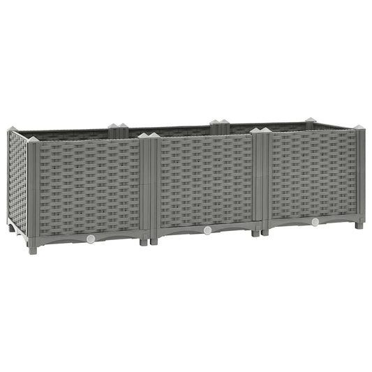 Raised Bed 120x40x38 cm Polypropylene