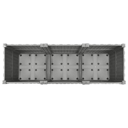 Raised Bed 120x40x38 cm Polypropylene
