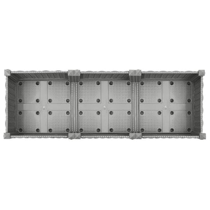 Raised Bed 120x40x71 cm Polypropylene