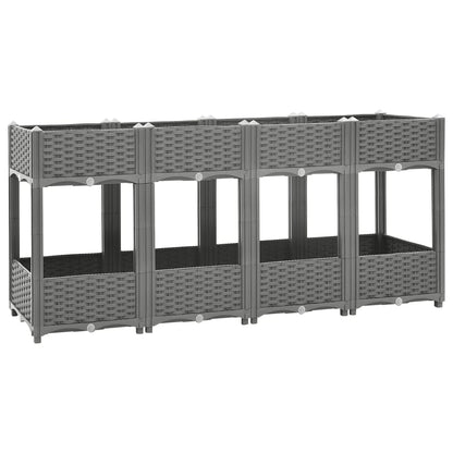 Raised Bed 160x40x71 cm Polypropylene