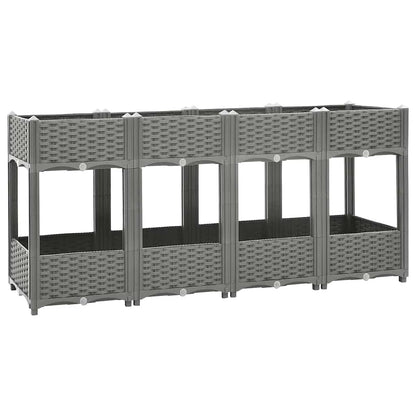 Raised Bed 160x40x71 cm Polypropylene
