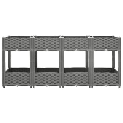 Raised Bed 160x40x71 cm Polypropylene