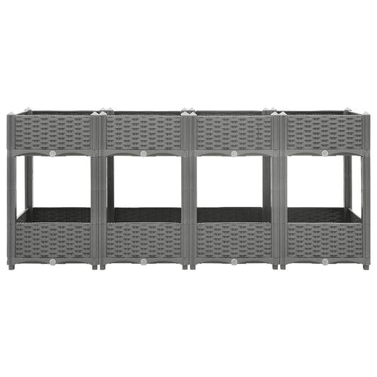 Raised Bed 160x40x71 cm Polypropylene