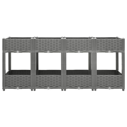 Raised Bed 160x40x71 cm Polypropylene