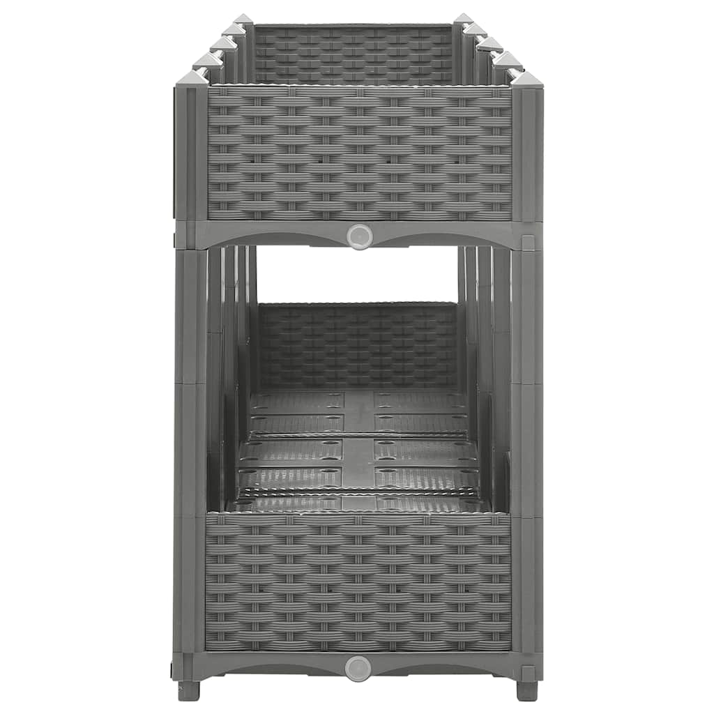 Raised Bed 160x40x71 cm Polypropylene