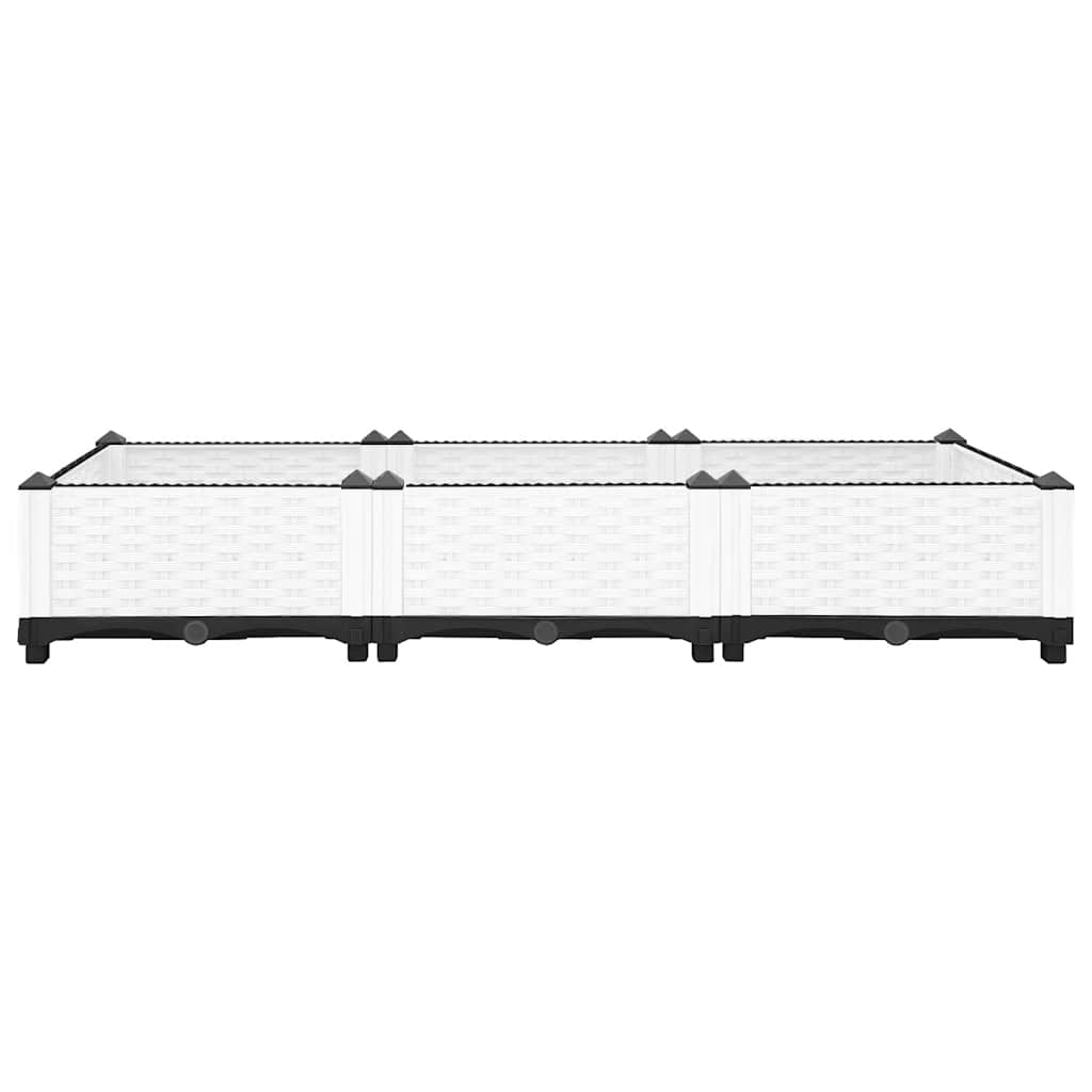 Raised Bed 120x40x23 cm Polypropylene