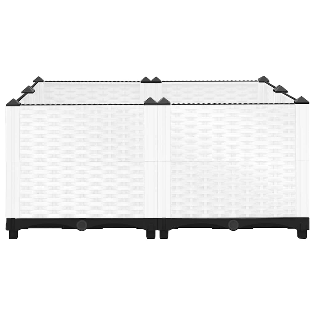 Raised Bed 80x80x38 cm Polypropylene