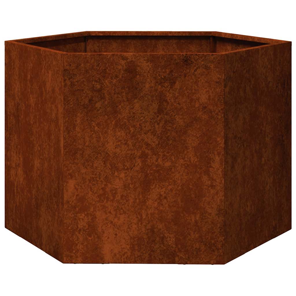 Planter Rusty 60x60x45 cm Corten Steel