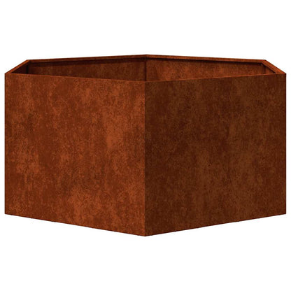 Planter Rusty 90x90x45 cm Corten Steel