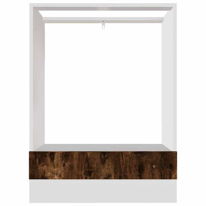 Oven Cabinet Lyon Smoked Oak 60x46x81.5 cm Engineered Wood