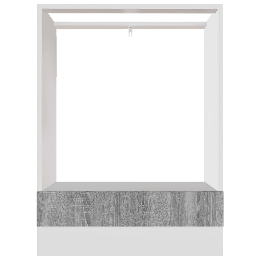 Oven Cabinet Lyon Grey Sonoma 60x46x81.5 cm Engineered Wood
